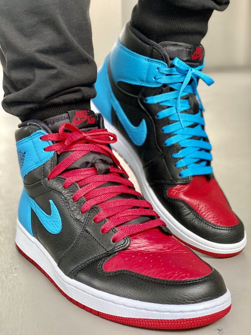 Jordan 1 Laces Basics Flat Thin - Varsity Red Laces